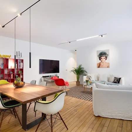Luxueux Loft 3br Au Coeur Du Marais Parigi